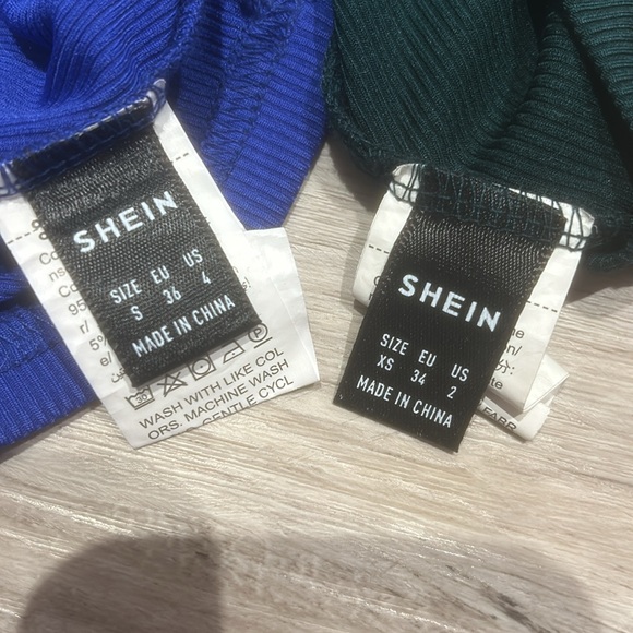 Versatile off shoulder cropped tanks from shein NEW WITHOUT TAGS!! - Picture 3 of 3